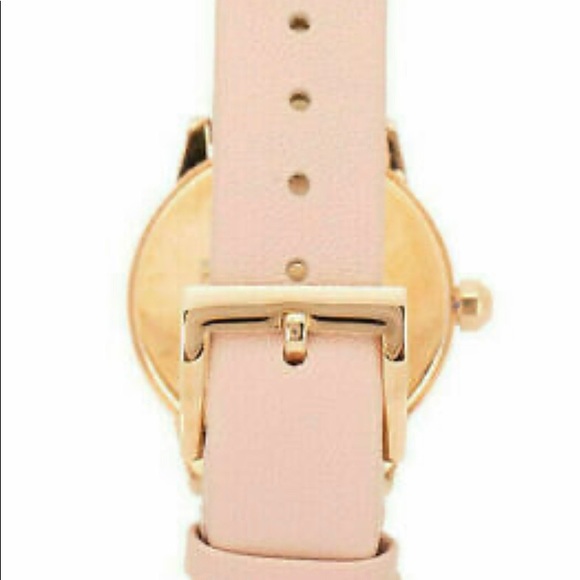 NIB Tory Burch Pink Leather Band Watch. - Picture 5 of 6
